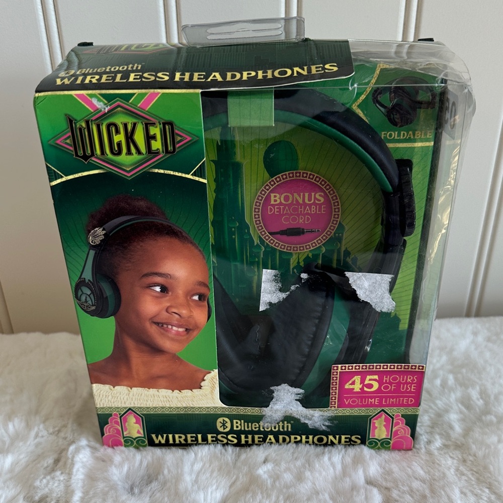 Wicked Bluetooth Wireless Headphones - Black